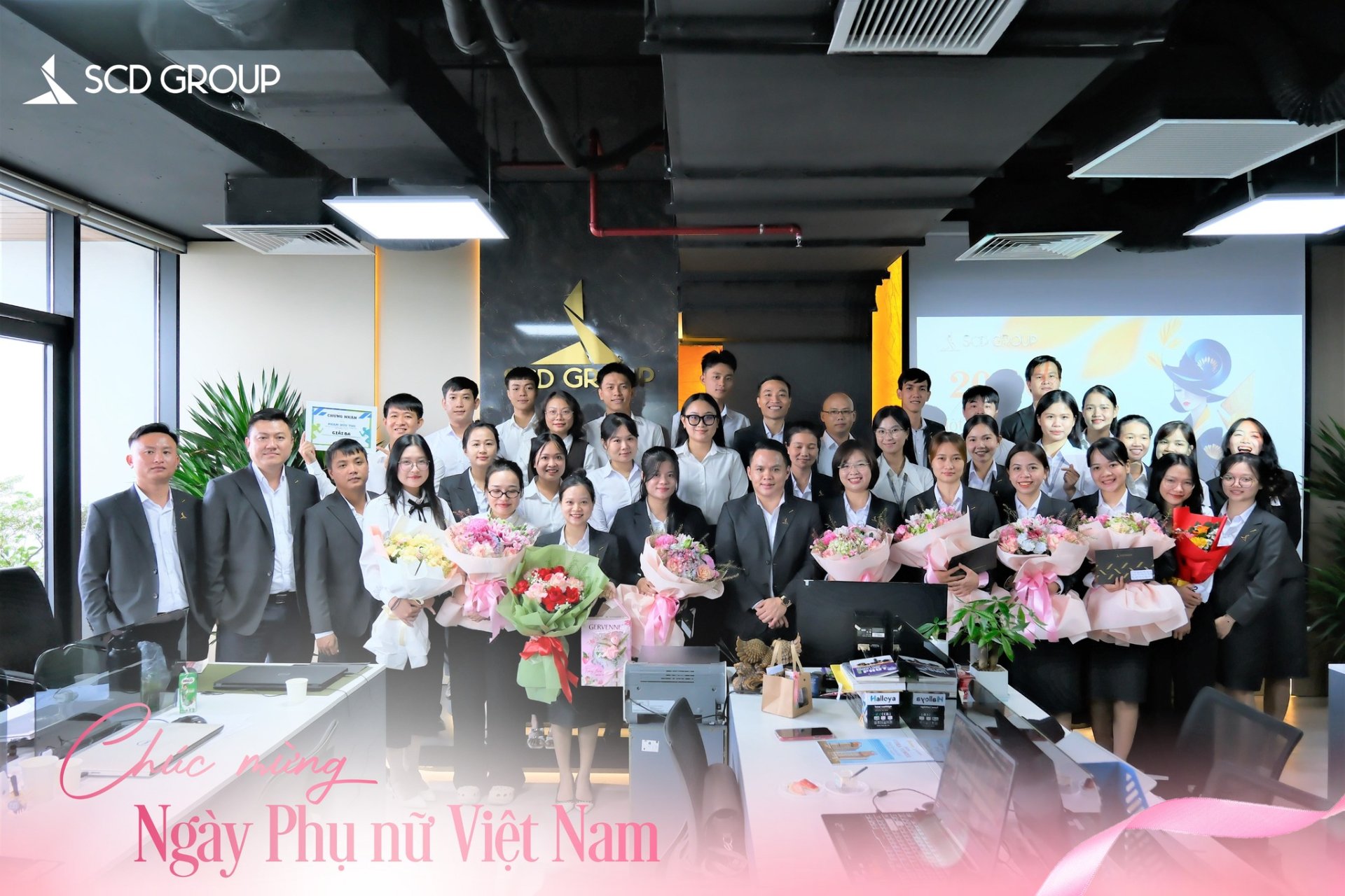 SCD Group: Chúc mừng Ngày Phụ nữ Việt Nam 20/10