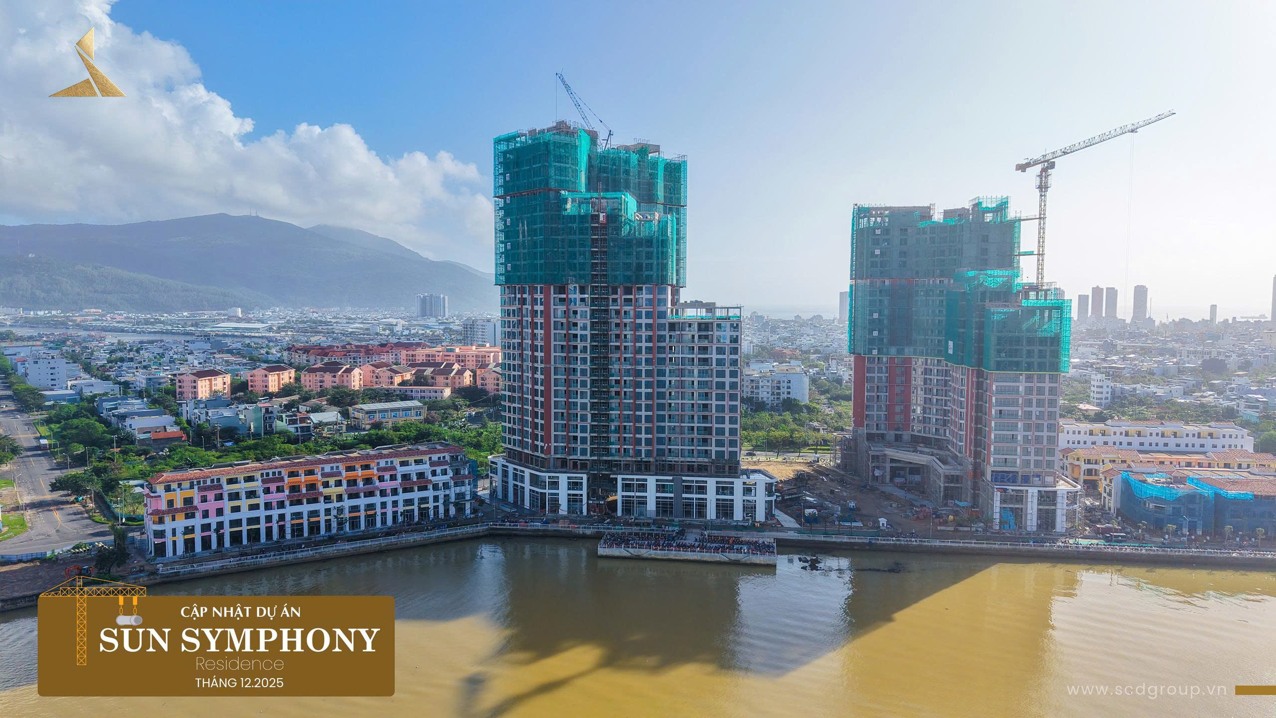 Cập nhật tiến độ Sun Symphony Residence tháng 12.2025 - Hình 1
