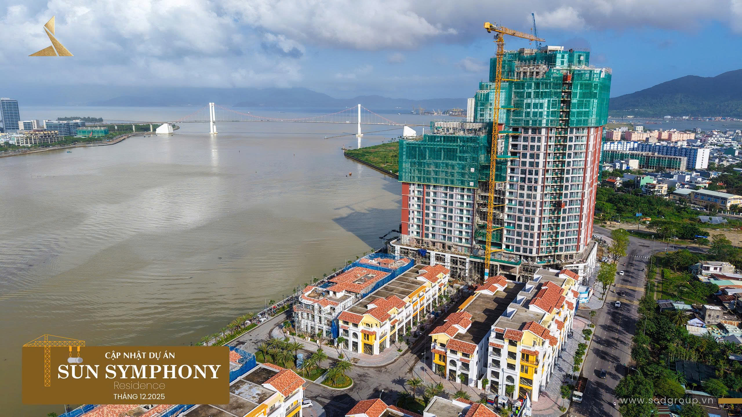 Cập nhật tiến độ Sun Symphony Residence tháng 12.2025 - Hình 3