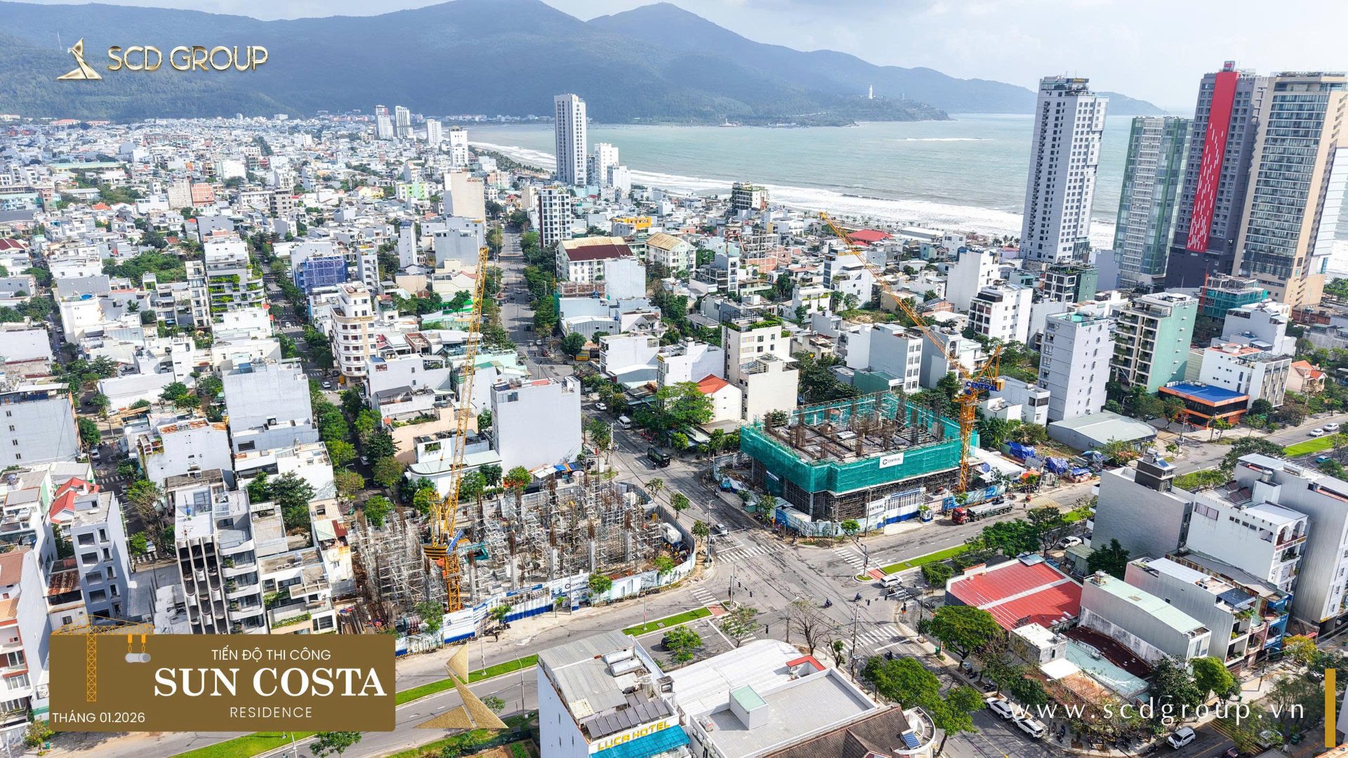SCD Group cập nhật tiến độ dự án Sun Costa Residence tháng 01.2026 - Hình 3