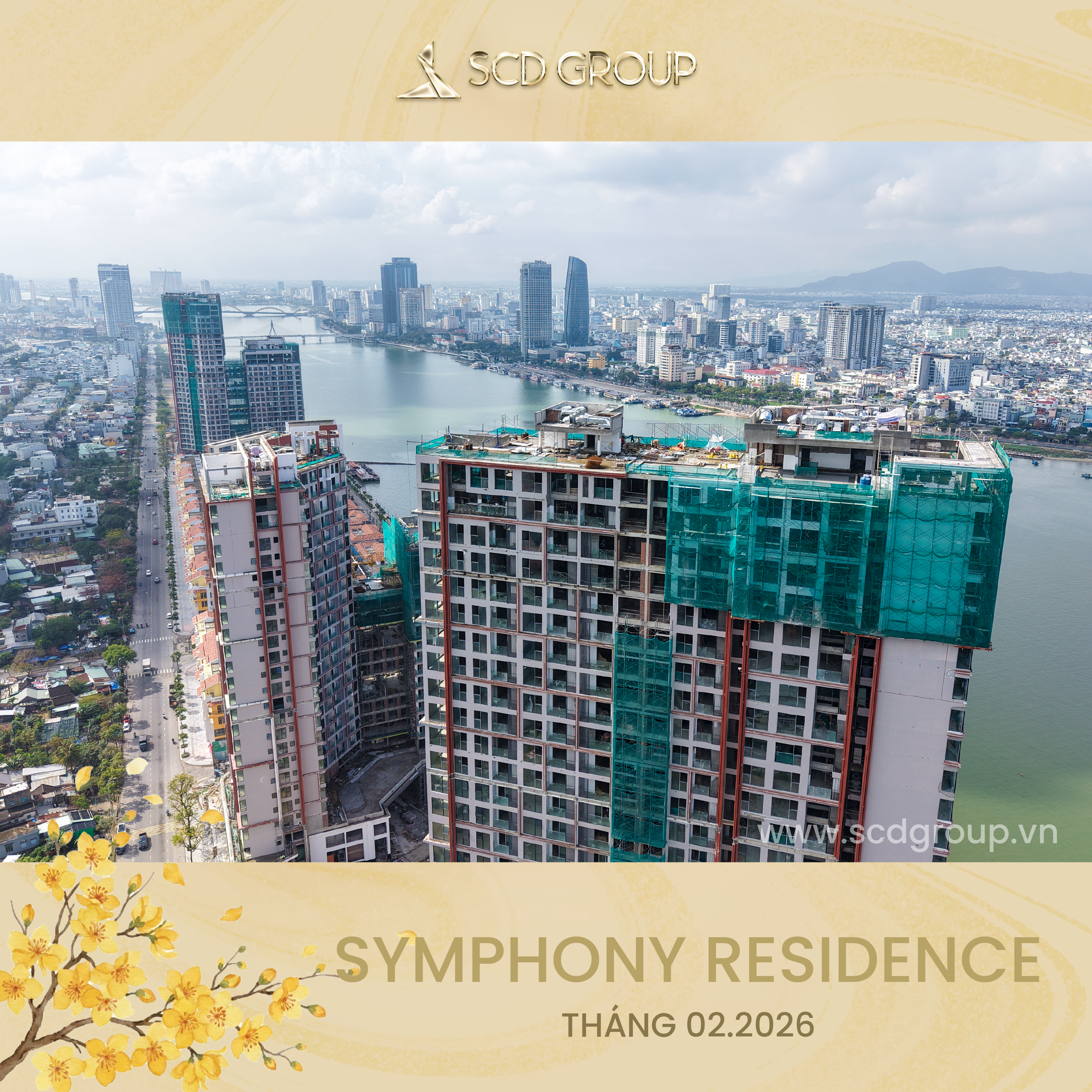 Nhịp công trường Sun Symphony Residence: Tiến gần ngày bàn giao – hình hài biểu tượng đẳng cấp bên sông Hàn - Hình 4
