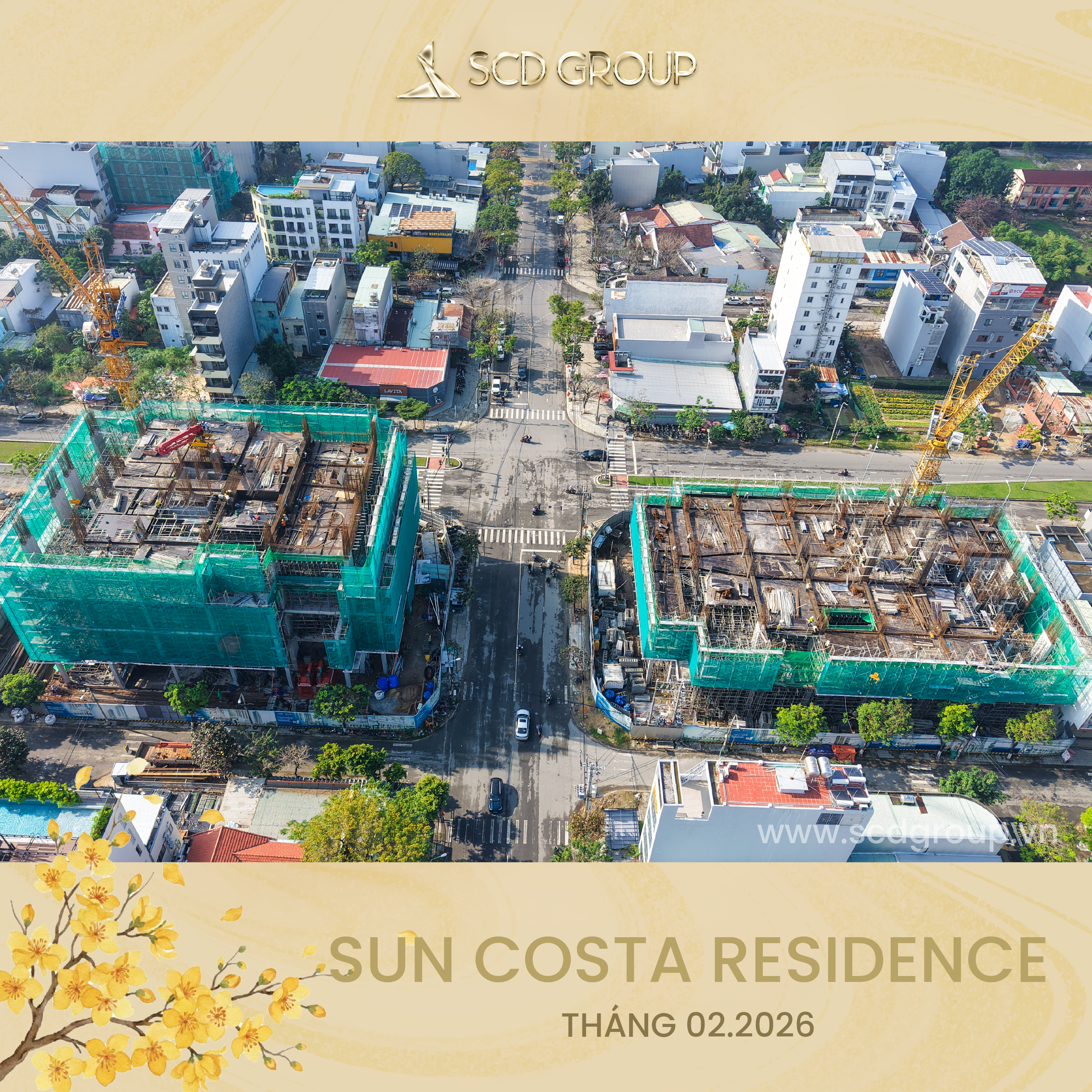 Sun Costa Residence tăng tốc thi công, dần định hình chuẩn sống ven biển Mỹ Khê - Hình 1