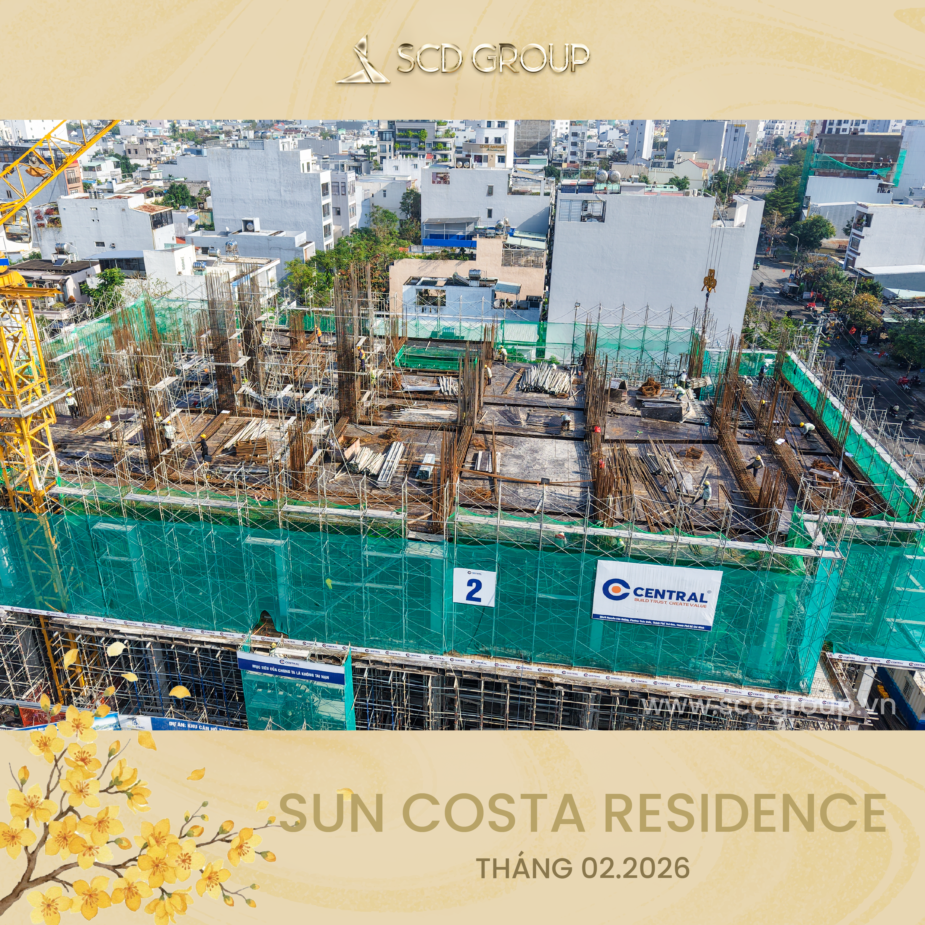 Sun Costa Residence tăng tốc thi công, dần định hình chuẩn sống ven biển Mỹ Khê - Hình 4