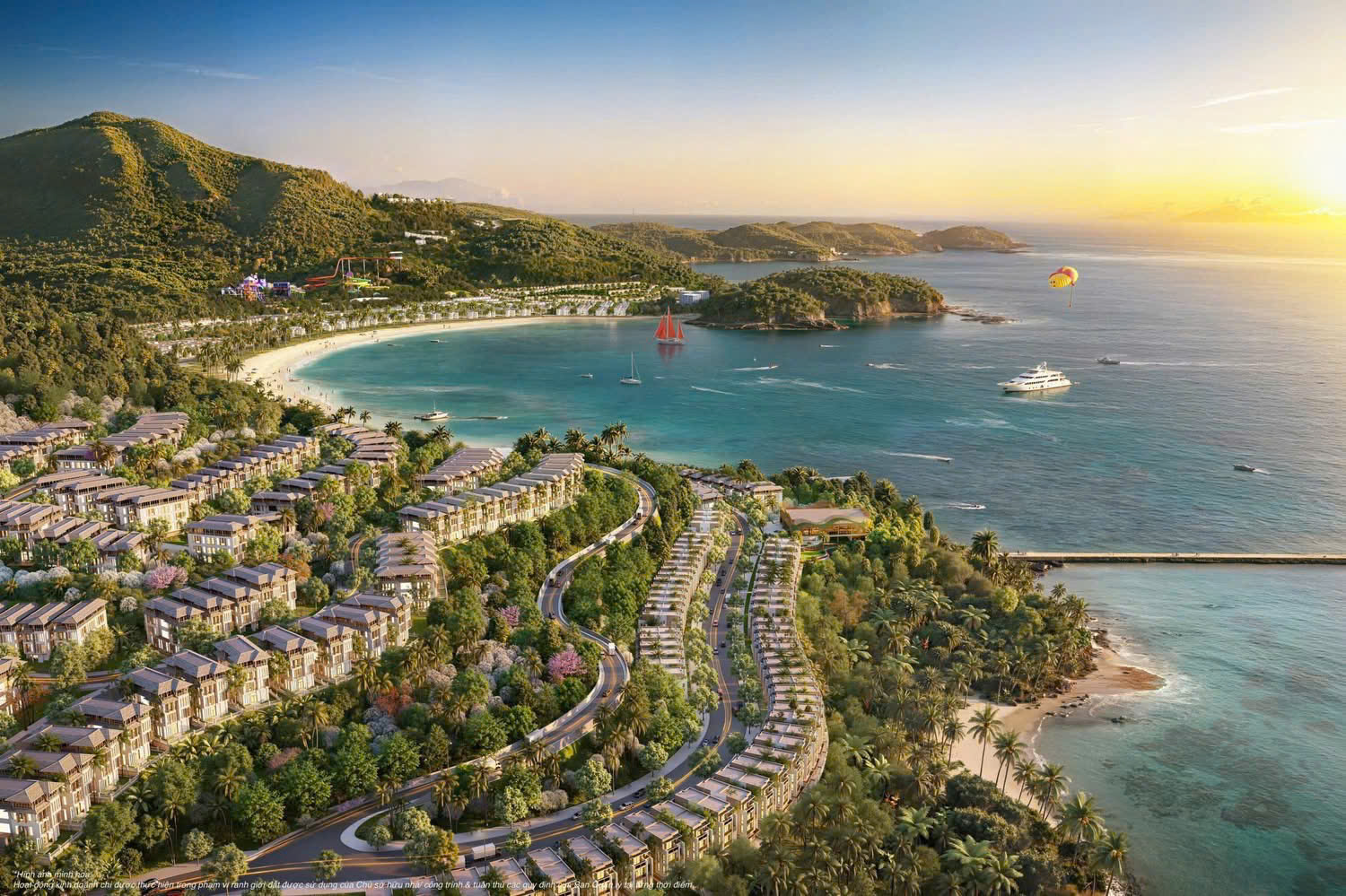 Đại đô thị Vinhomes Làng Vân khi đi vào vận hành (hình ảnh chỉ mang tính chất minh họa).