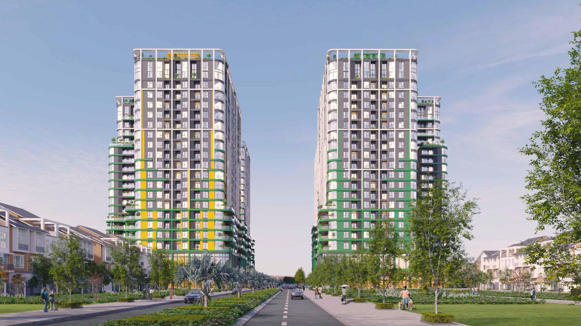 Hàng loạt dự án bất động sản từ chủ đầu tư lớn ra mắt đón sóng tăng trưởng 2026 (Hình ảnh là dự án FourS Tower của chủ đầu tư Sun Group).