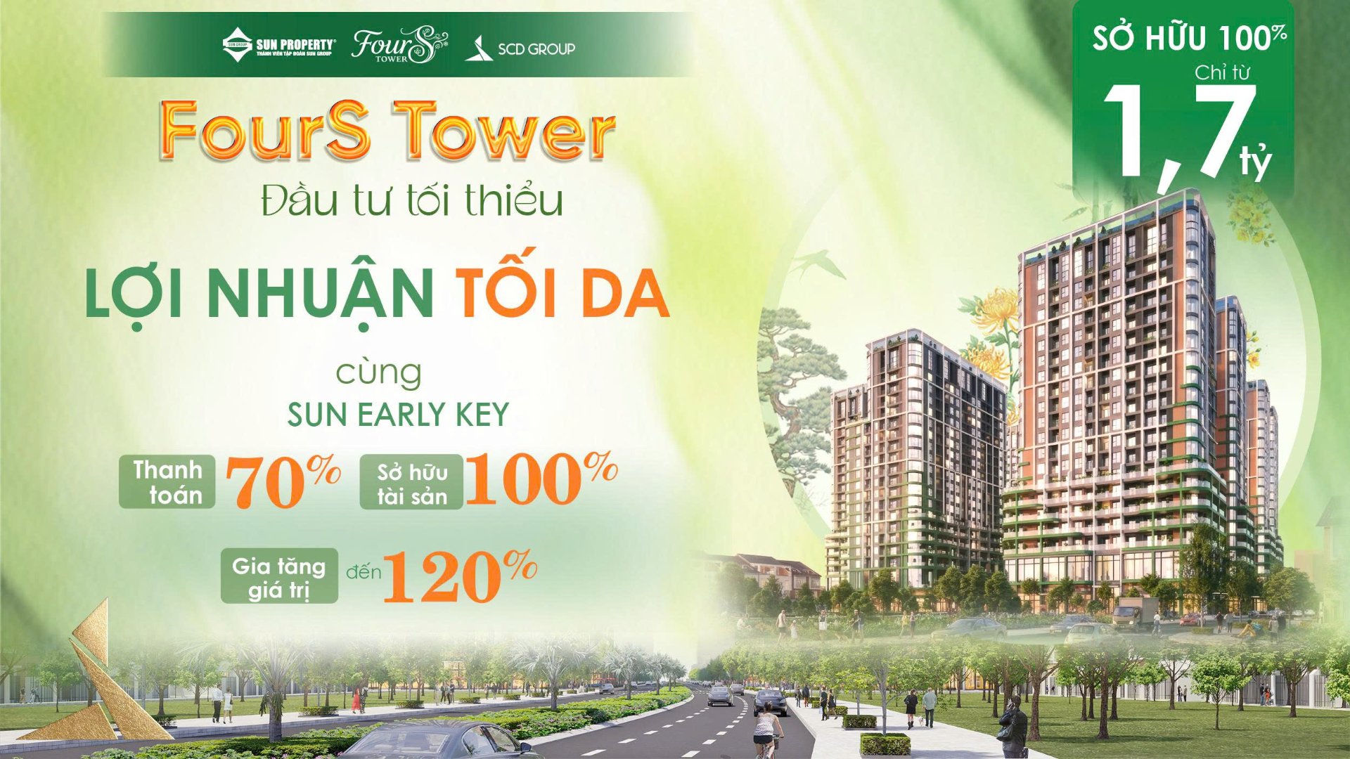 Dự án bất động sản HOT nhất tại thị trường Đà Nẵng- FourS Tower.