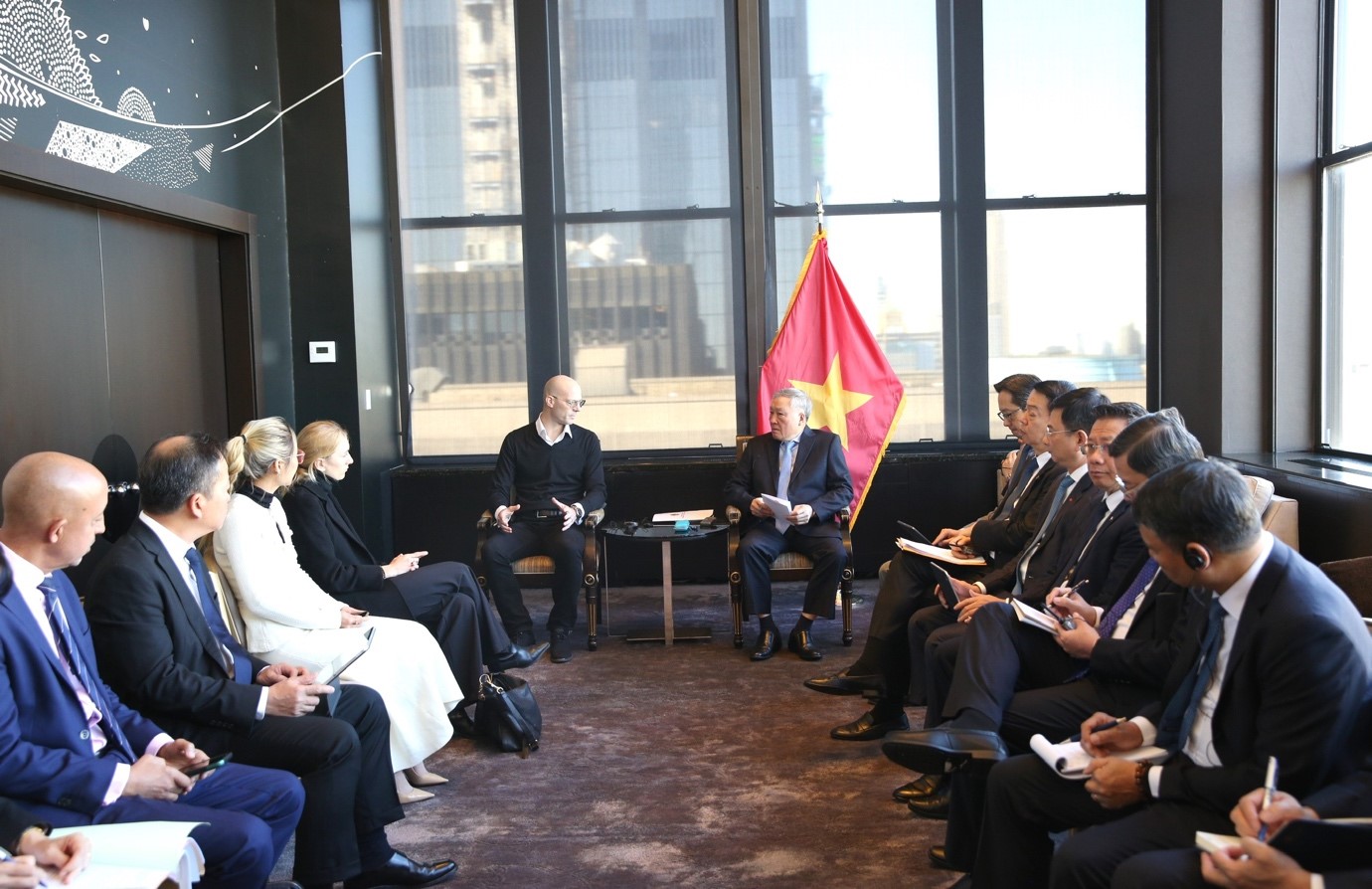 Hội nghị xúc tiến đầu tư tại New York.