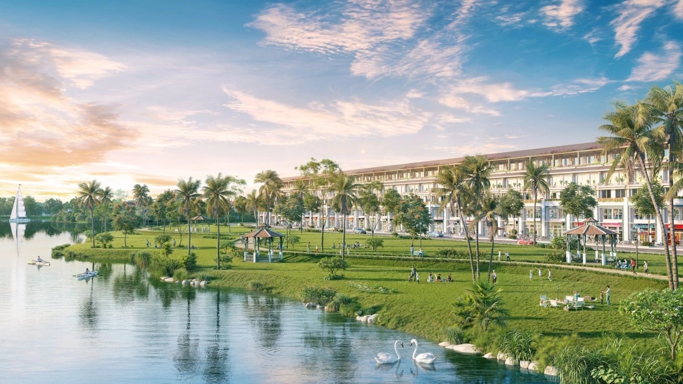 Bất động sản ven sông đang là mục tiêu săn đón với tiềm năng tăng giá cực cao. Ảnh: Sun Property.