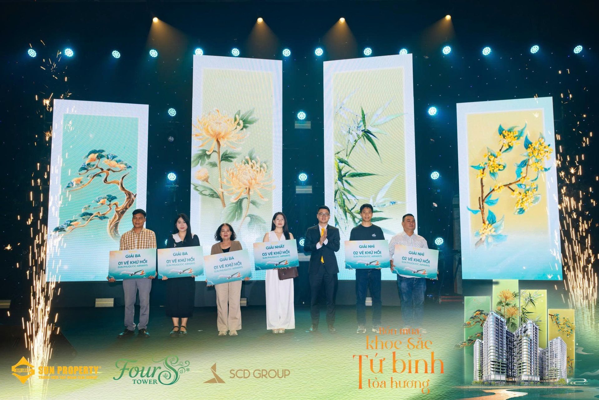 Sự kiện đã mang đến cho khách hàng cái nhìn cận cảnh và chân thực nhất về dự án qua những chia sẻ độc quyền từ Chủ đầu tư, cùng những phần quà hấp dẫn thay lời cảm ơn chân thành. Ảnh: Sun Property.