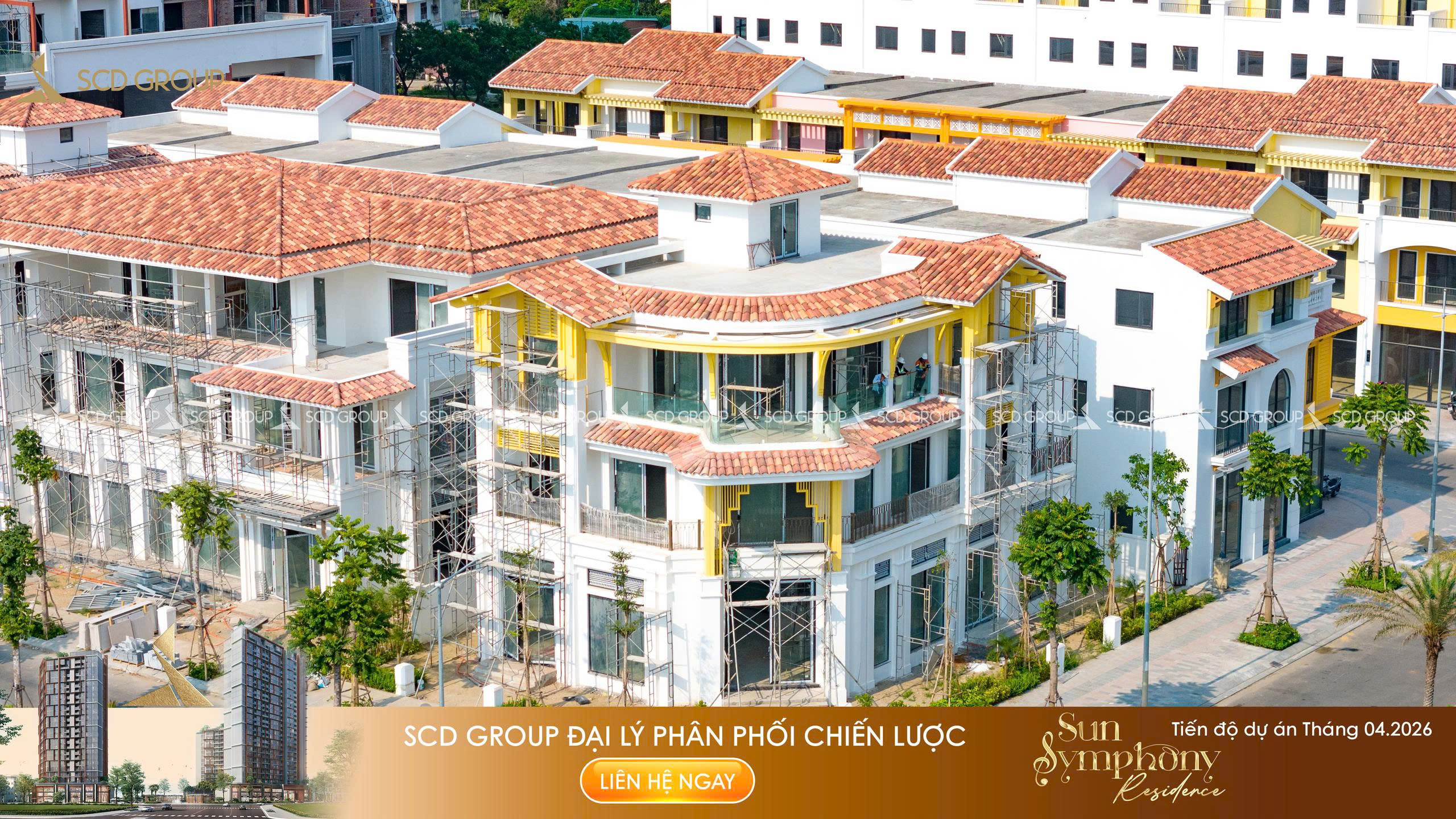 Cập nhật tiến độ Sun Symphony 4/2026.