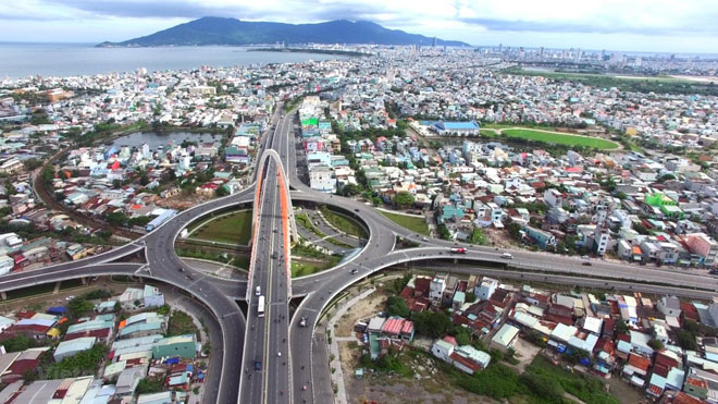 Hạ tầng đồng bộ tạo đà cho bất động sản Đà Nẵng phát triển.