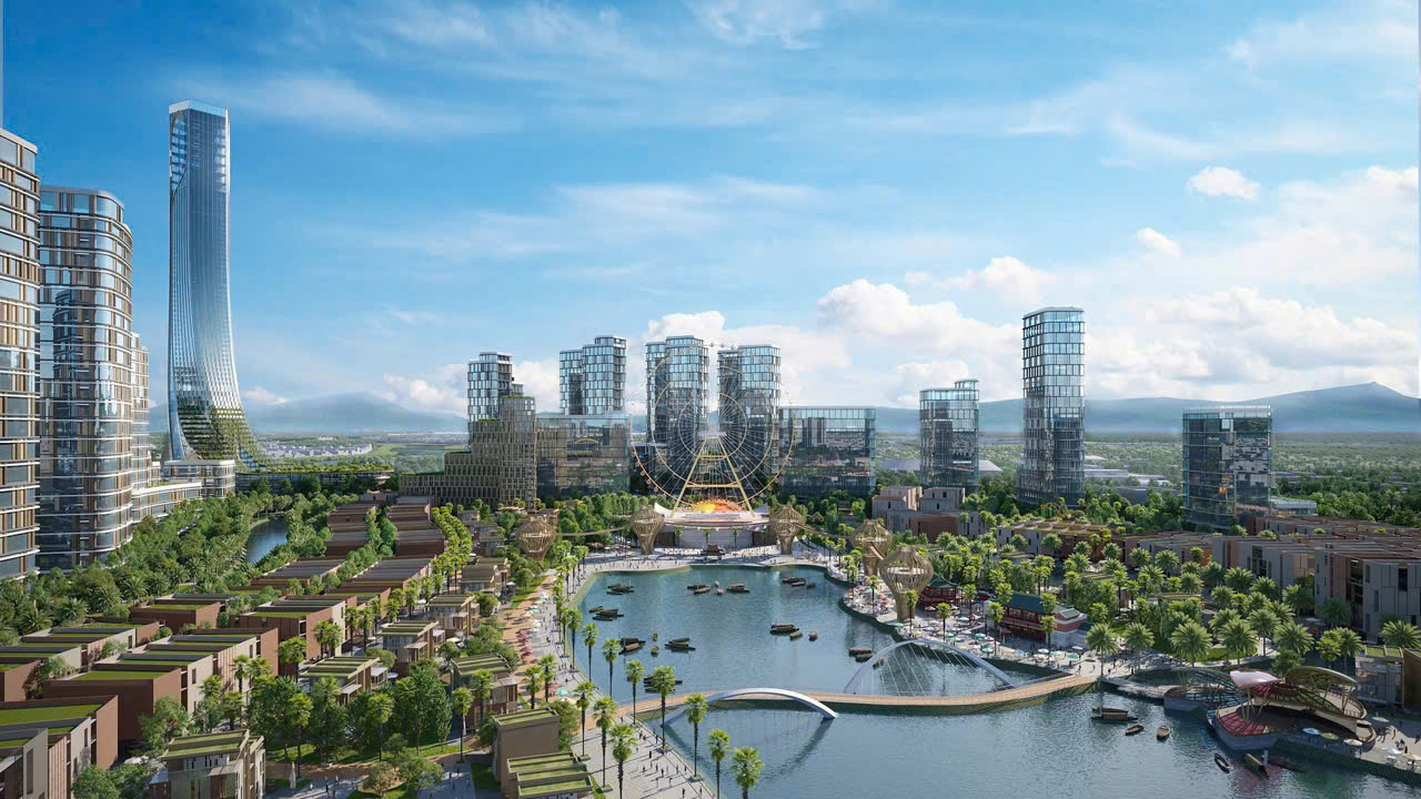 Khu vui chơi giải trí ở Da Nang Downtown. Ảnh: Sun Property.