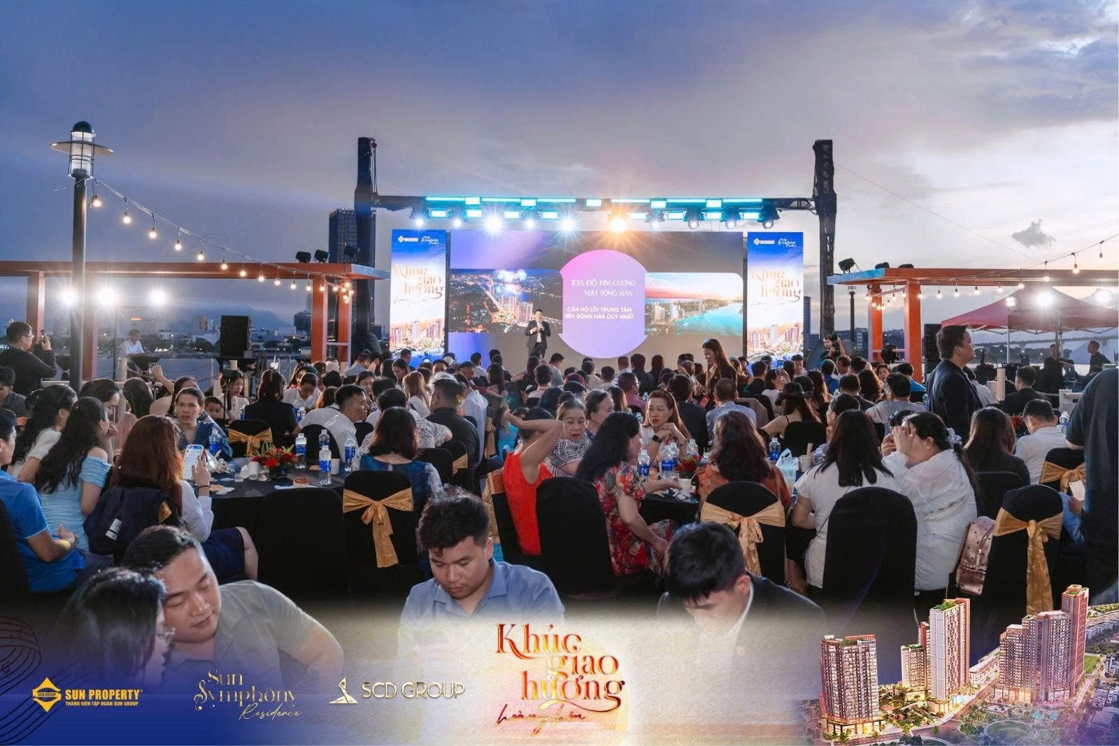 Symphony 5 – Khúc Giao Hưởng Hoàng Hôn: Dấu ấn sự kiện giới thiệu tòa tháp mặt sông Hàn cuối cùng