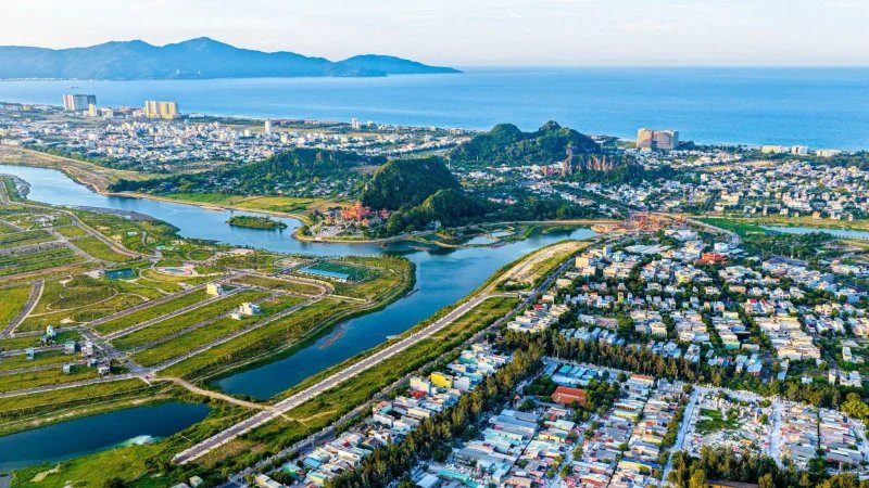 Nam trung tâm – cực phát triển mới của Đà thành đang trở thành “bến đỗ” cho giới tinh hoa. Ảnh: Internet.