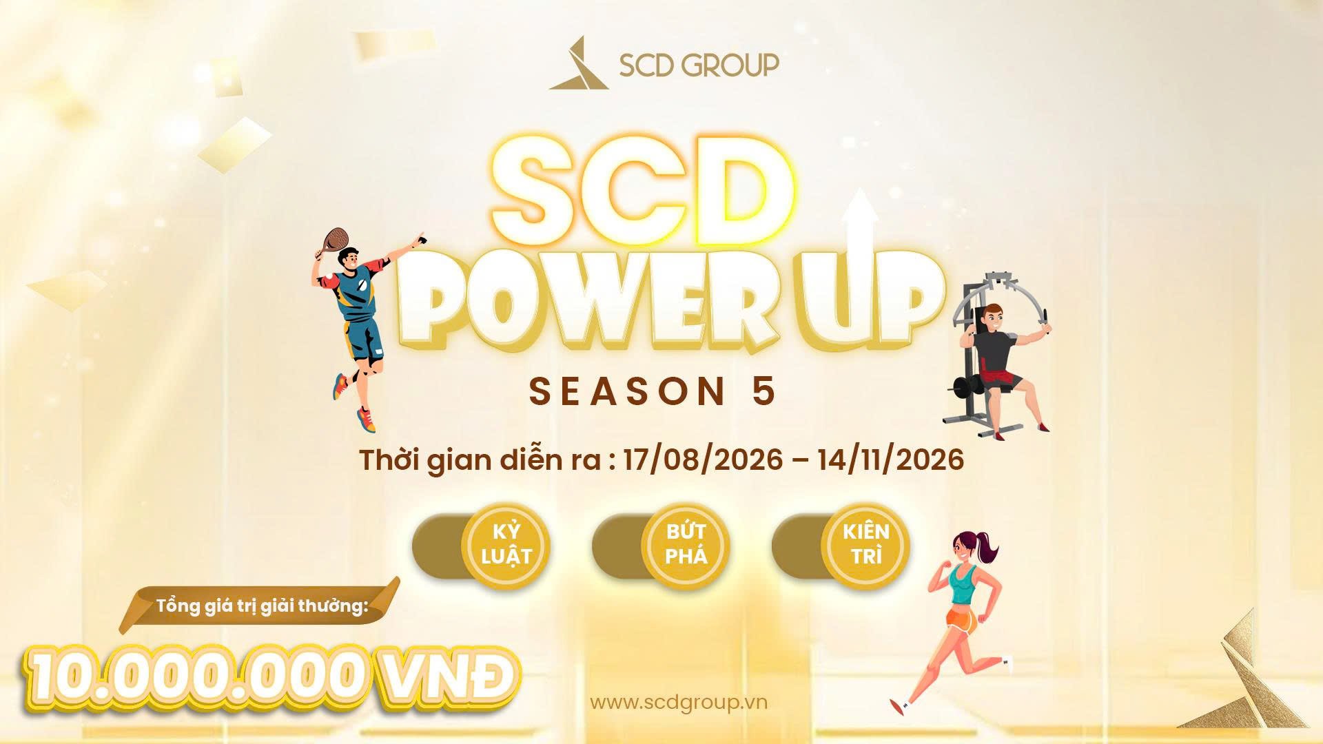 SCD Group tổng kết chương trình Power Up mùa 4 và khởi động mùa 5