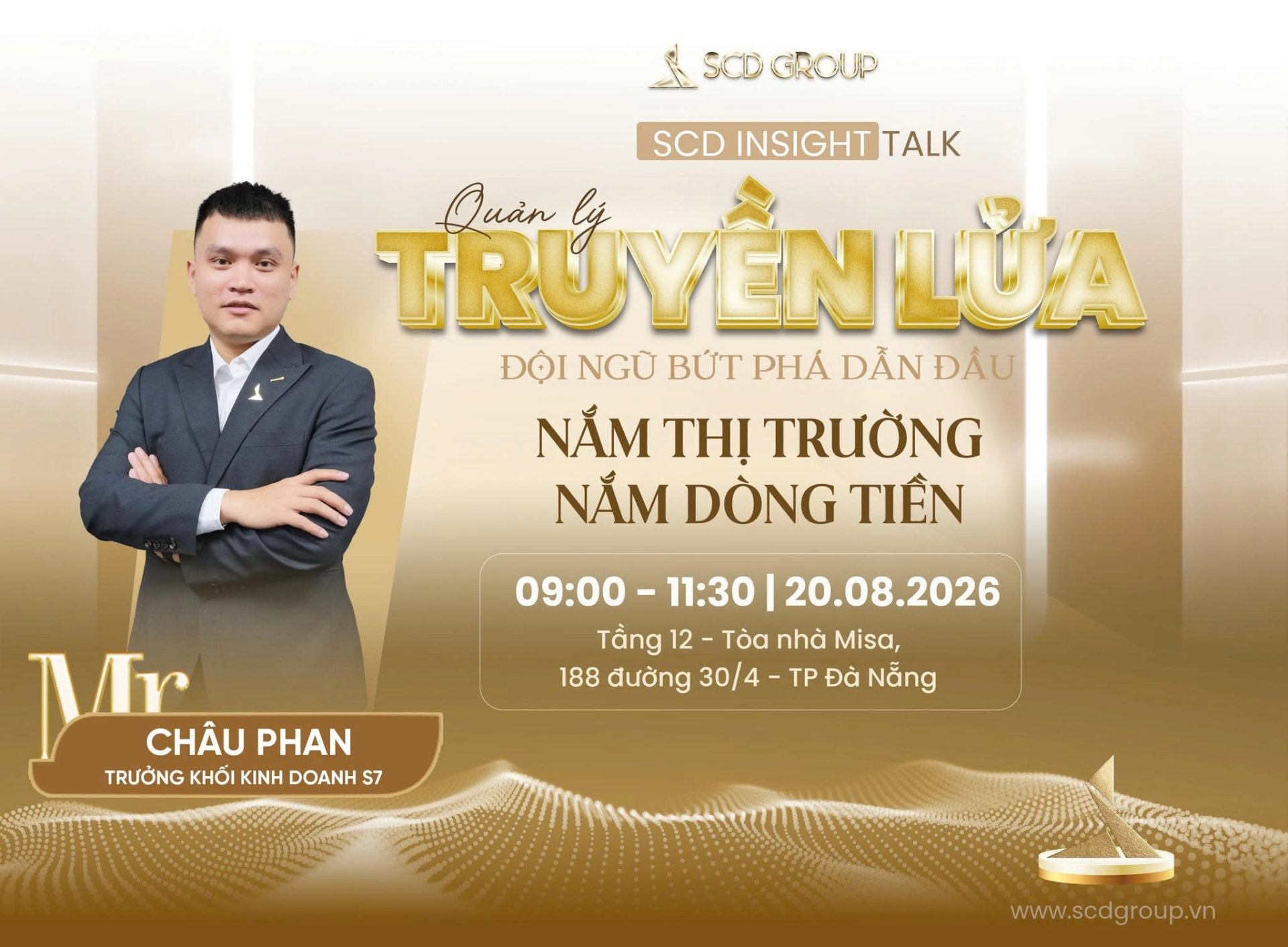 SCD Insight Talk - Chuyên đề 03: Nắm thị trường - Nắm dòng tiền