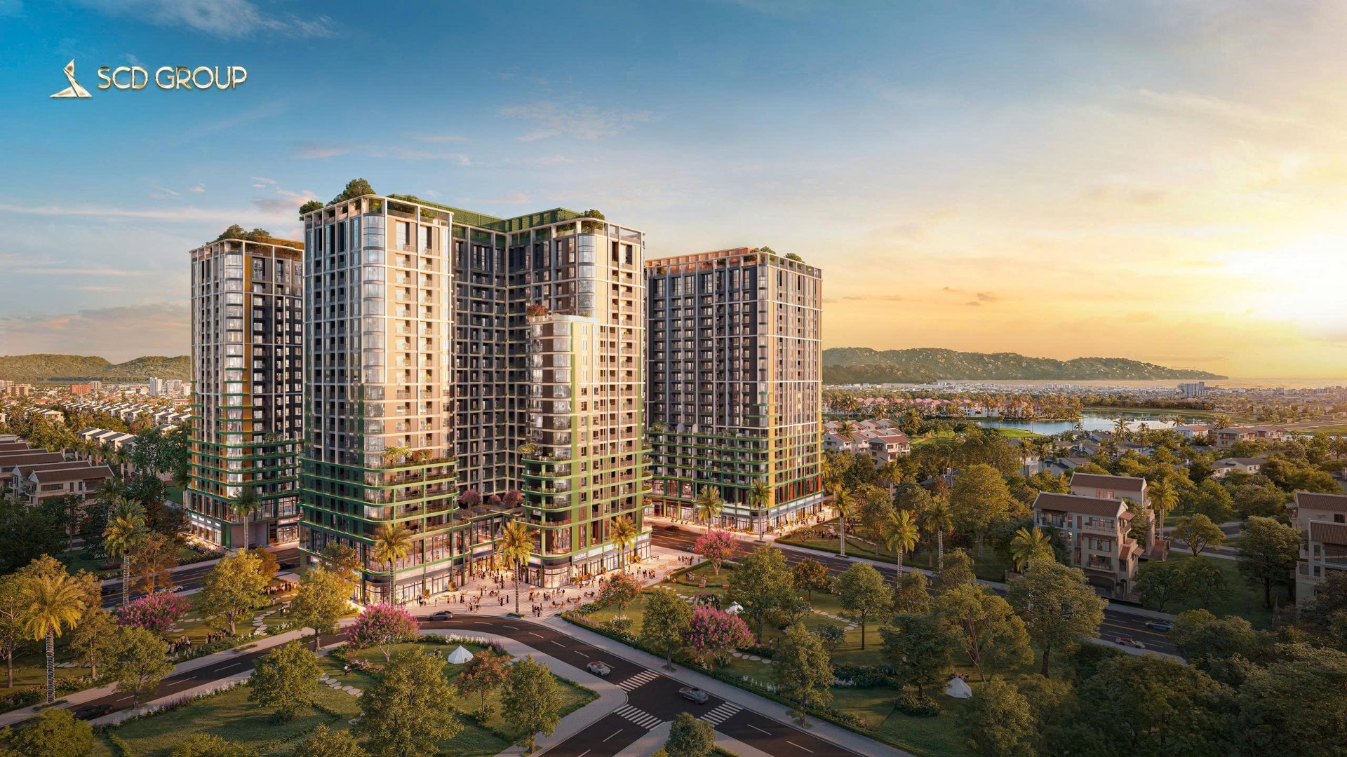 Dự án tọa lạc ngay trung tâm Sun Riverpolis. Ảnh: Sun Property.