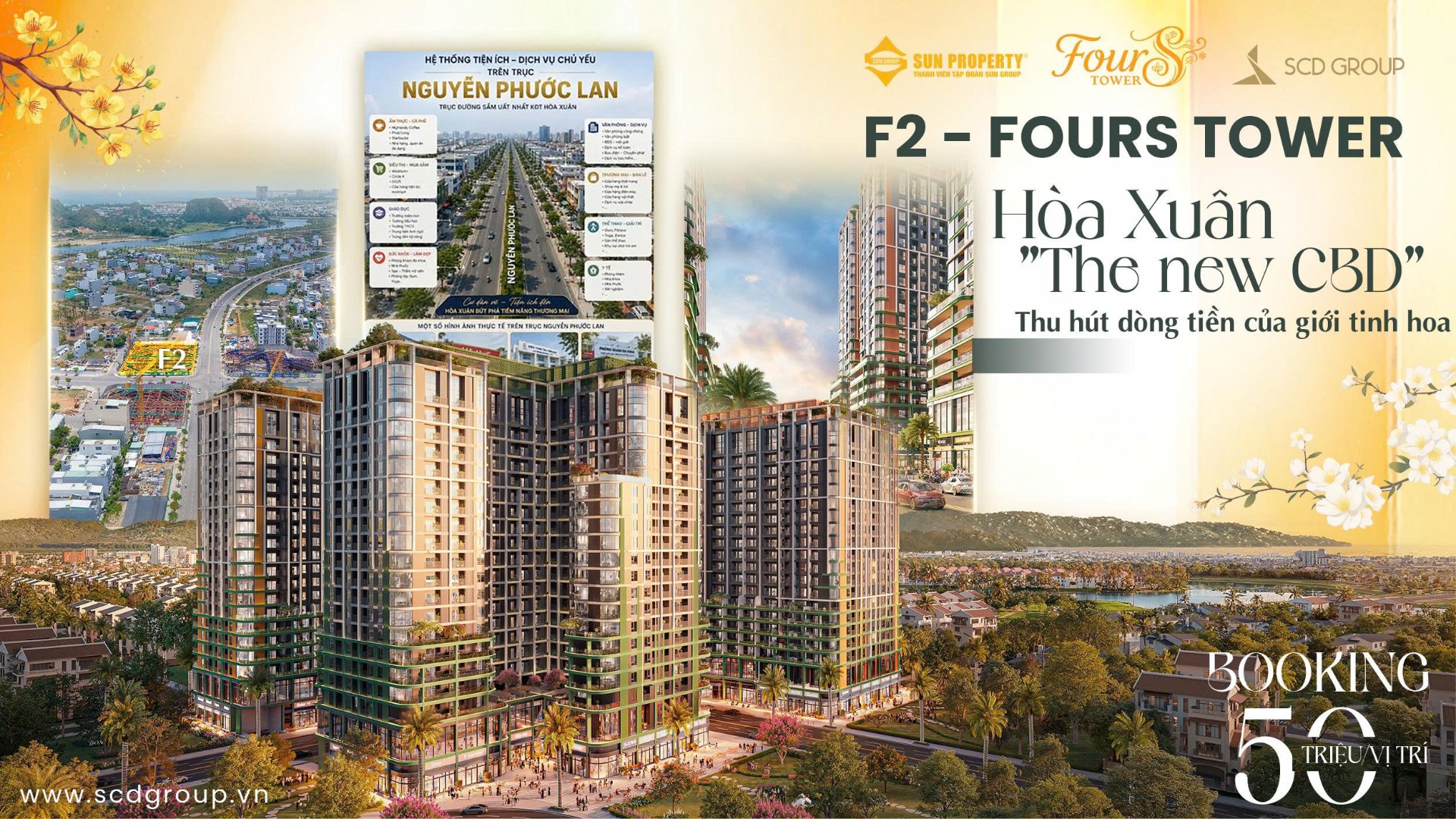 FourS Tower F2 – Hòa Xuân, “The New CBD” thu hút dòng tiền và nhu cầu an cư tại Nam Đà Nẵng