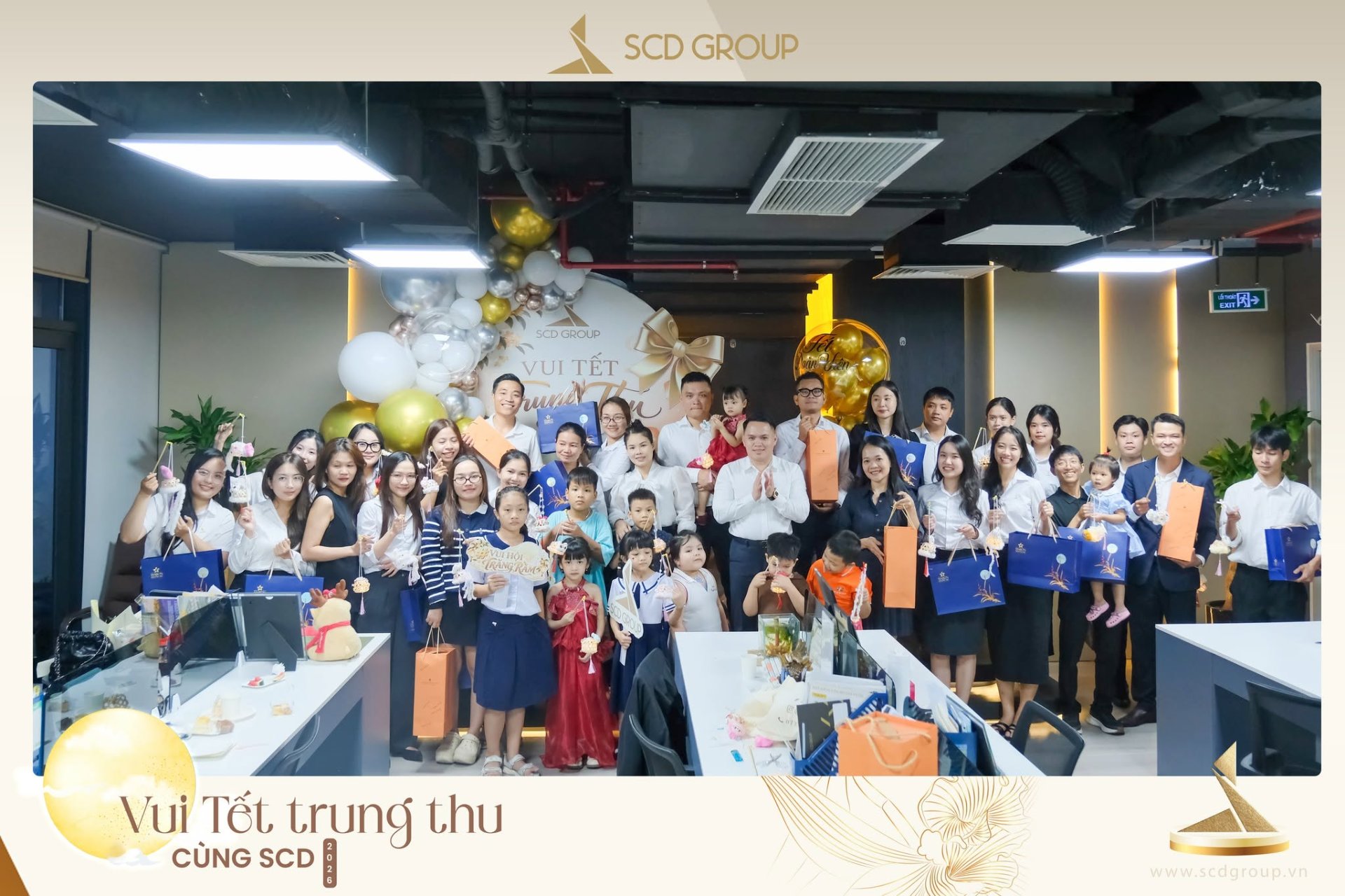 Mùa Trung thu thứ 7 tại SCD Group – Gắn kết yêu thương, lưu giữ những khoảnh khắc đáng nhớ