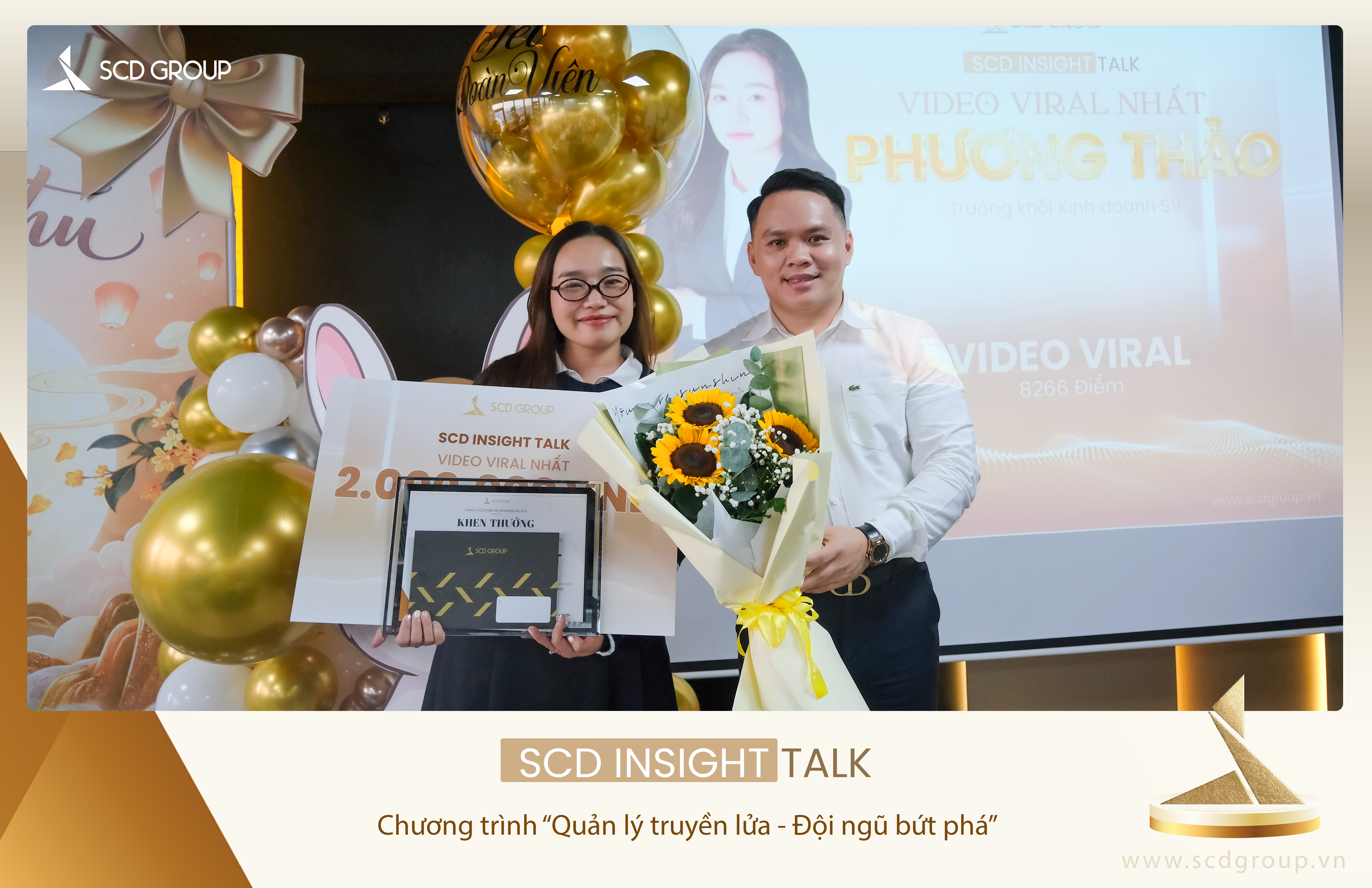 Vinh danh Ms. Phương Thảo – Trưởng Khối Kinh doanh S9
