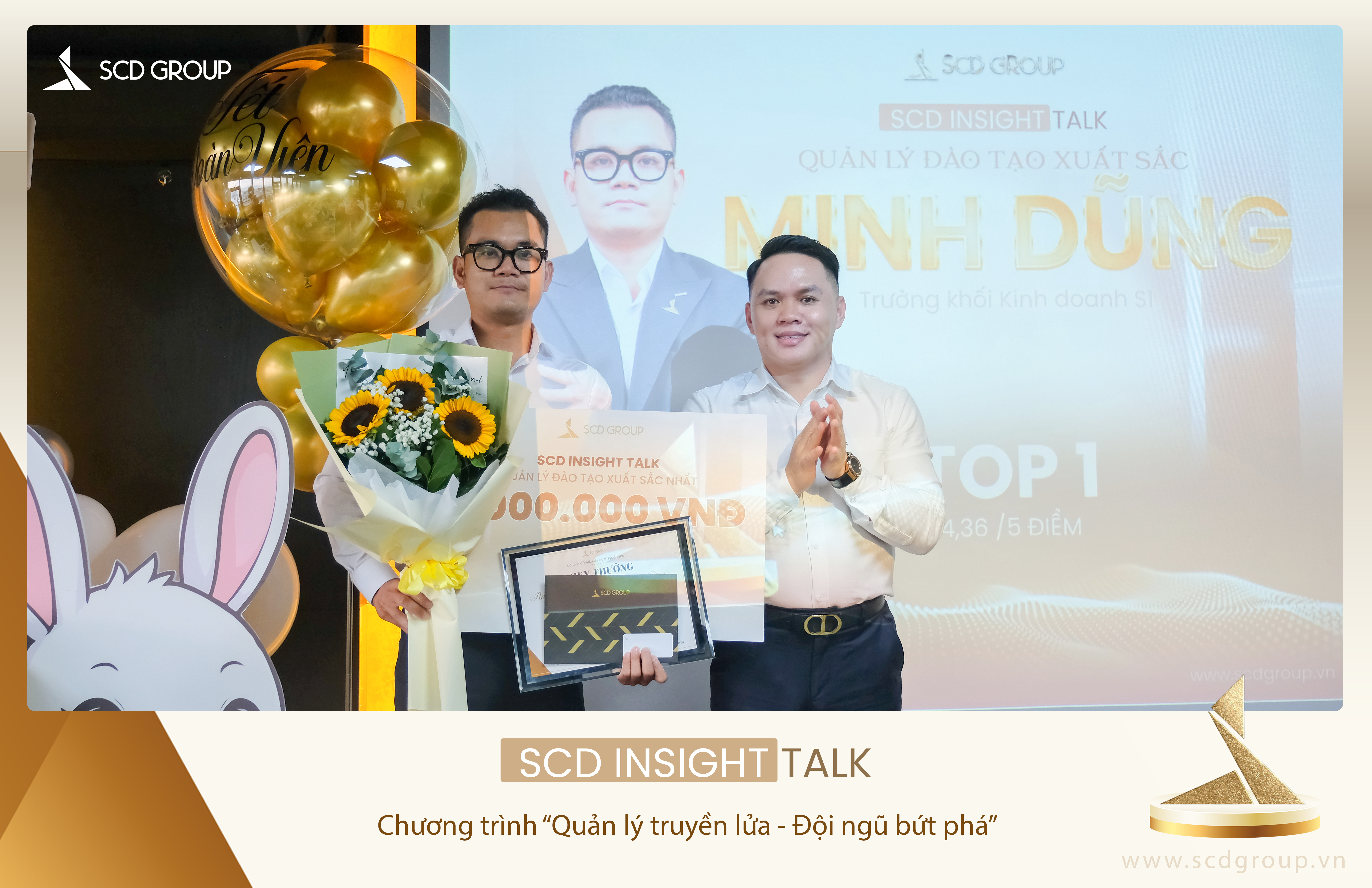 SCD Group vinh danh những “thủ lĩnh” truyền lửa tại SCD INSIGHT TALKSCD Group vinh danh những “thủ lĩnh” truyền lửa tại SCD INSIGHT TALK - Hình 2