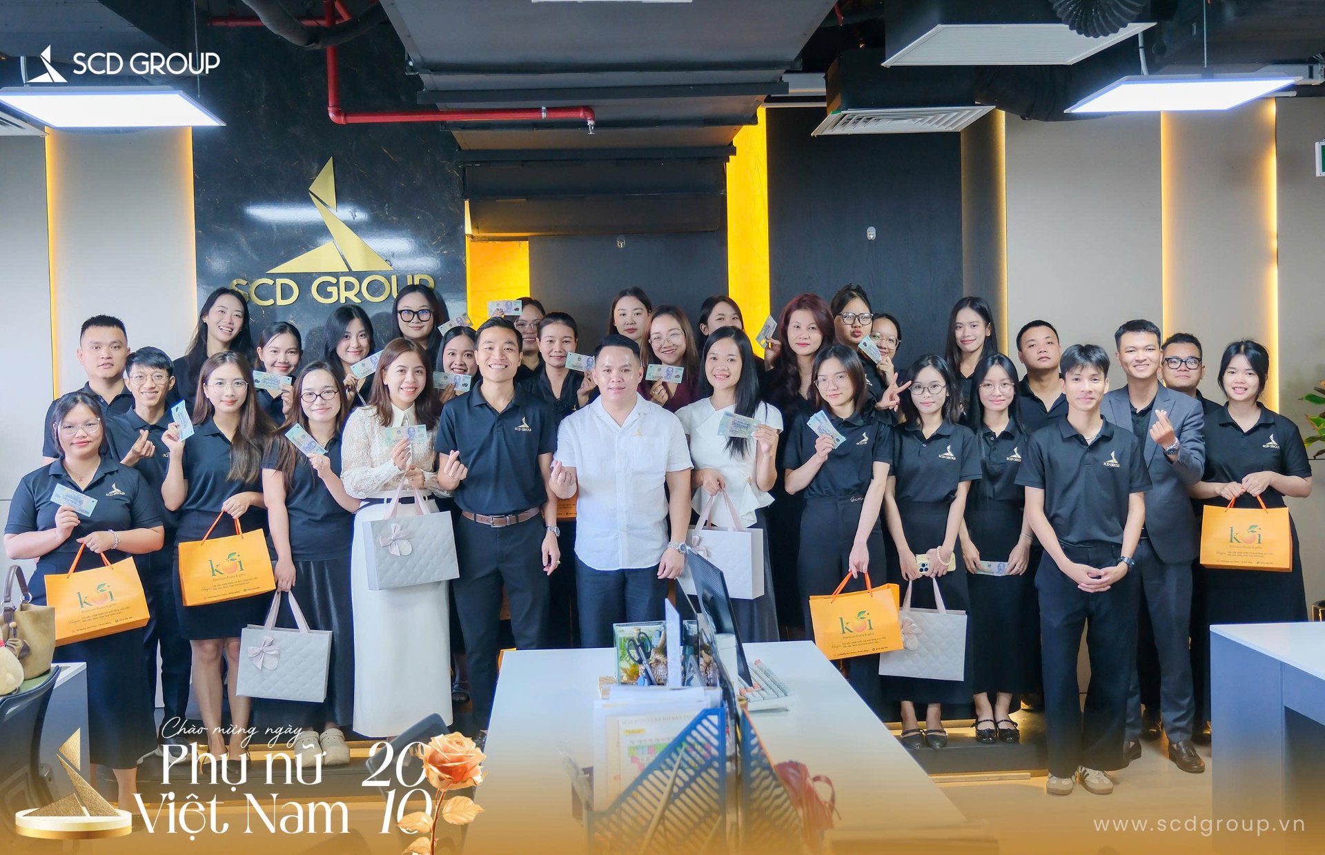 SCD GROUP: Tôn vinh phái đẹp – Chúc mừng Ngày Phụ nữ Việt Nam 20/10